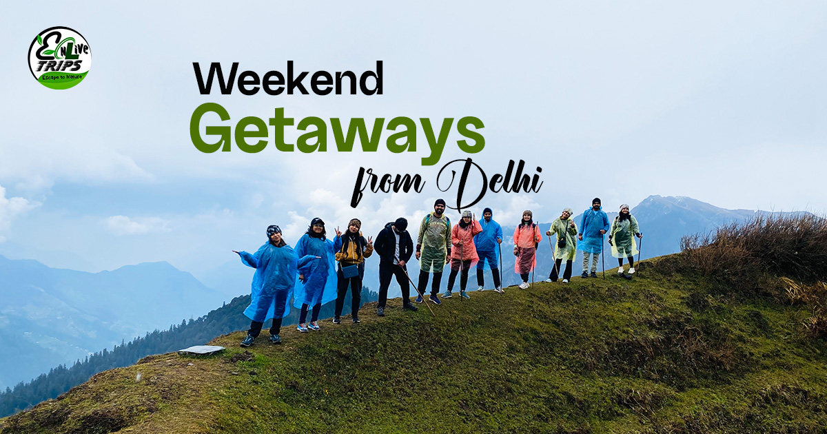 What are the best places to visit from Delhi on weekends?